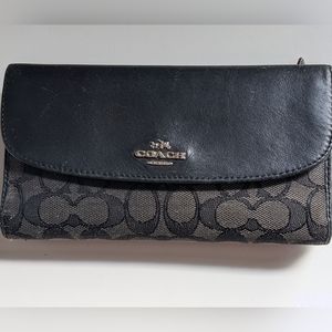 Coach Wallet Black